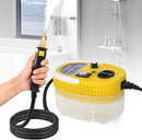 Moongiantgo Handheld Steam Cleaner, 2500W High Pressure Steamer for Cleaning, Portable Pressurized Cleaning Machine for Home Kitchen Car Detailing Grout Tile Bathroom with 1200ml Water Tank (Yellow) by TinyTreasures Baby Boutique