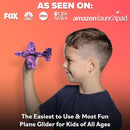 Foam Airplanes for Kids - Best Girl Toys Age 4 & Up - Engaging Toy for 7 Year Old Girl Birthday Gifts - Stocking Stuffers for Girls All Ages - Fun Sports Toy & Party Favors & Outdoor Toys Age 6-8 by TinyTreasures Baby Boutique