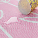 Baby Care Play Mat (Large, Sea Petals - Pink) 82'' x 55'' Original One-Piece Reversible Rollable Waterproof Play Mat for Infants, Babies, Toddler, and Kids by TinyTreasures Baby Boutique