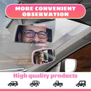 360-Degree Baby Car Mirror for Rear-Facing Seats,Kids Safety Mirrors with Tool-Free Installation,Kids Rear View Mirror BPA-Free Shatterproof & ASTM Certified (Adjustable 14"-22") (PINK) by TinyTreasures Baby Boutique