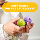 Hely Cancy Infant Bath Toys for 18 Months - No Hole Animal Bathtub Toys, Baby Bath Tub Toys by TinyTreasures Baby Boutique