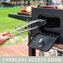 Kenadne Charcoal Grill Outdoor BBQ Grill, Extra Large Cooking Area 794 Square Inches with Two Individual & Adjustable Charcoal Tray, Foldable Side Tables for Outdoor Cooking grill Backyard by GreenHaven Gardens