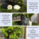 Oakwell Eternal Nature Desktop Ornament, a Miniature Scene Model with LED Light, a Gift for Yourself and Friends, Suitable for Decorating Scenes Such as Office Desks, Closets, Bedrooms, etc.