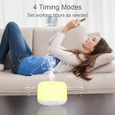 Aromatherapy Diffuser for Essential Oil, 300ml Cool Mist Humidifier with Remote Control, Aroma Diffusers for Home with Waterless Safety Switch & 14 LED Colors by TinyTreasures Baby Boutique