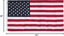 Valley Forge American Flag - 100% Made in The USA - 5' x 8' ft - Koralex II 2-Ply Polyester - Sturdy, Durable and Patriotic - Great for Gardens, Homes, Patios and Cars Flag by GreenHaven Gardens