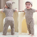 Baby Bodysuit and Pant Set 10-pcs Cotton Soft Newborn Boy Girl Clothes Outfits by TinyTreasures Baby Boutique
