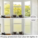 HIDBEA Frosted Window Privacy Film Heat Control UV Blocking, Static Cling Non-Adhesive Reusable Door coverings for Bathroom Home Office (Frosted 41.3 Inch x 13.1 Feet) by CozyNest Decor