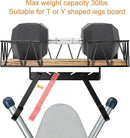 TJ.MOREE Ironing Board Holder Wall Mount - Laundry Room Iron and Ironing Board Hanger Laundry Room Decor Organization and Storage (T&V Shaped) by CozyNest Decor
