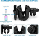 Accmor Stroller Cup Holder with Phone Holder, Universal Cup Holder, Bike Cup Holder, 360° Rotatable Large Caliber Drinks Holder for Stroller, Bike, Wheelchair, Walker by TinyTreasures Baby Boutique