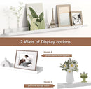 Picture Ledge Shelf for Wall, Floating Shelves Set of 4, 36 Inch Long Nursery Book Shelves for Toys Storage, Kids Bookshelf Wall Mounted for Books Photo Frames, White by TinyTreasures Baby Boutique