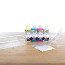 Steve Spangler Science String Slime Deluxe Kit, Includes Pink, Blue, Yellow & Clear (3.4 oz. Each) – DIY Slime Science Experiment Kit for Kids, Learn/Teach Science of Polymers, Exciting STEM Activity by TinyTreasures Baby Boutique