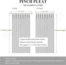 100" W x 96" L Faux Linen Room Divider Curtains, Full Blackout Pinch Pleated Drapes for Traverse Rod, Bedroom Divider Privacy Drapery with Hooks for Ceiling Track, 1 Panel, Browish Grey by CozyNest Decor