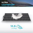 Renogy Solar Panels 200 Watt 12V, Flexible Solar Panel 200W 22% High-Efficiency, 240° Ultra Lightweight Solar Panels for Marine RV Cabin Van Car Boat Camping Curve Surfaces by CozyNest Decor