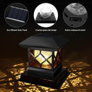TWINSLUXES Solar Post Cap Lights Outdoor - Waterproof LED Fence Post Solar Lights for 3.5x3.5/4x4/5x5 Wood Posts in Patio, Deck or Garden Decoration 4 Pack by GreenHaven Gardens