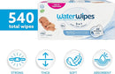 WaterWipes Sensitive+ Newborn & Baby Wipes, 3-In-1 Cleans, Cares, Protects, 99.9% Water, Unscented & Hypoallergenic, 540 Count (9 Packs) by TinyTreasures Baby Boutique