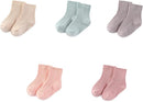 15 Pack Unisex New Born Boy Girls No Scratch Mittens Sets Cotton Soft Baby Gloves Hats socks Accessory 0-6 Months by TinyTreasures Baby Boutique