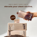 Snif Midnight Grind Laundry Detergent, Bold, Rich Espresso Scent, 64 Loads, Non-Irritating to Skin, Clean, Non-Toxic, Vegan, Cruelty Free, 16oz by TinyTreasures Baby Boutique
