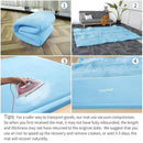 Baby Play Mat for Floor,1.3" Thick Memory foam Tummy Time Mat for Toddlers,Infants,kids,Water-Repellent Soft Nursery Rug,Extra Large Non Slip for Crawling&Yoga,Tatami Style for Living Room(Light Blue) by TinyTreasures Baby Boutique