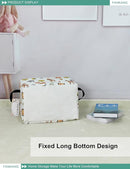 FANKANG Storage Bins, Nursery Hamper Canvas Laundry Basket Foldable with Waterproof PE Coating Large Storage Baskets for Kids Boys and Girls, Office, Bedroom, Clothes,Toys(Rec-deer） by TinyTreasures Baby Boutique