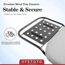 Ironing Board,13" X 43" W/with Iron Rest | Full Metal Construction| Height Adjustable | Heat & Scorch Resistant Fabric | Heavy Duty| Easy to Fold | Anti-Skid Feet |Grey by CozyNest Decor