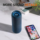 SOWO Portable Bluetooth Speaker, IPX7 Waterproof Wireless Bluetooth Speaker, Bassboom Technology, 25W Loud Stereo Sound, LED Light with TWS Pairing, 16H Playtime for Home and Outdoor -Blue by TinyTreasures Baby Boutique