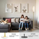 Dimmable Gold Floor Lamp for Living Room,Modern Standing Lamp with Marble Base,LED Bulb Included,Floor Lamps for Bedroom, Living Room,Office,Reading and Nursery(Gold Floor Lamp) by CozyNest Decor