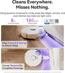 NARWAL Freo Z10 Robot Vacuum and Mop Combo, Tangle Free Robot Mop, 15,000Pa Suction, Adapts to Hard-to-Reach Areas, Self-Emptying, Mop Washing & Drying, Obstacle Avoidance, for Pet Hair & Hard Floor by CozyNest Decor