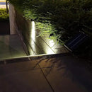 4-Spotlight Mini 50X Solar-Powered LED Spotlight (Warm White LED), Black Finish, Outdoor Garden Yard Landscape Downlight by CozyNest Decor