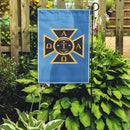 Alpha Tau Omega Licensed Flag Garden 12x19 inches Flag Banner Yard Decor Outdoor Decoration (Alpha Tau Omega