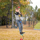 6.56ft Climbing Rope Swing with Treads Climbing Rope Plate Swing Hanging Swing Ninja Rope Accessories by TinyTreasures Baby Boutique