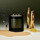 Hinoki Fantôme Scented Candles for Men and Women - 8.5 oz - Soy, Coconut Wax Candle Blend - Aromatic Candles for Home with Japanese Cypress, Jasmine and Smoked Amber - 50-Hour Burn - Cotton Wick by CozyNest Decor