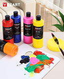 Acrylic Paint Set, 12 Colors Acrylic Paint Large Bottle Set, 16OZ Each, Rich Pigmented Canvas Paint, Premium Non-toxic Paints for Artists, Acrylic Paint Set for Kids & Adults, Art Supplies for Canvas by TinyTreasures Baby Boutique