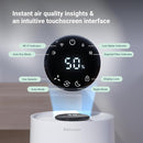 BLUEAIR Premium Smart Humidifier for Large Rooms, Bedrooms, Better Sleep with Evaporative Invisible Mist Tech, Auto Humidify, Easy Top Fill, Smart Control with App, Touchscreen, 3.5L Tank for 48 hours by TinyTreasures Baby Boutique