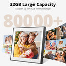 Dragon Touch 15.6 Inch Large Digital Picture Frame - WiFi Digital Photo Frame with 32GB Storage, FHD 1080P Touch Screen, Auto-Rotate, Share Photos/Videos Instantly via Free App Best Gifts for Mom by TinyTreasures Baby Boutique