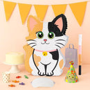 Wernnsai Kitten Cat Piñata - Cat Kitten Decorations For Kids Girls Birthday Cute Animal Party Game For Cat Lady KittenParty Supplies Favor With Bat Blindfold 16“ x 12.5" x 3" by TinyTreasures Baby Boutique