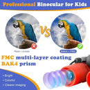 Obuby Real Binoculars for Kids Gifts for 3-12 Years Boys Girls 8x21 High-Resolution Optics Compact Toy Binocular for Bird Watching,Travel, Camping by TinyTreasures Baby Boutique