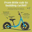 Retrospec Cub Toddler 12" Balance Bike, 18 Months - 3 Years Old, No Pedal Beginner Kids Bicycle for Girls & Boys, Flat-Free Tires, Adjustable Seat, & Durable Frame by TinyTreasures Baby Boutique