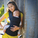 Beco Gemini Baby Carrier from Newborn to Toddler - Certified Ergonomic Newborn Baby Carrier for Infants and Children of 7-35 lbs - M Shape, Adjustable Seat, 100% Organic Cotton (Metro Black) by TinyTreasures Baby Boutique