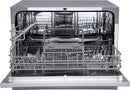 EdgeStar DWP63 21-5/8 Inch Wide 6 Place Setting Countertop Dishwasher - Black by TinyTreasures Baby Boutique