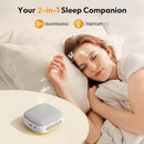Portable Sound Machine for Travel, White Noise Sound Machine for Sleeping, 52-Hour Lasting Mini Noise Machine with 21 Quality Non-looping Sounds, Headphone Jack, Memory, Timer for Adults,Hotel (Khaki) by TinyTreasures Baby Boutique