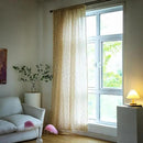 Sutuo Home Florals Boho Farmhouse Curtains, Semi-Blackout Drape Bohemian Window Treatment Cotton Linen Panel with Tassels for Bedroom Living Room, Rod Pocket, 1 Panel 59" W x 84" L by CozyNest Decor