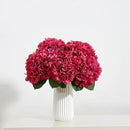 8Pcs Fake Flowers Silk Hydrangea Artificial Flowers Bouquets Faux Hydrangea Stems for Home Table Centerpieces Wedding Party Decoration by CozyNest Decor