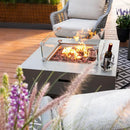 Ashton 36” Propane Fire Pit Smokeless Firepit Converts to Outdoor Gas Fire Pit for Outside Patio Firepit Table Includes Windscreen Rain & Tank Cover Lava Rocks Lid CSA Certified by GreenHaven Gardens