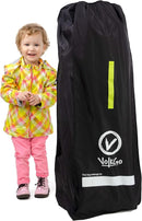 V VOLKGO Stroller Bag for Airplane, Large Cover for Airtravel, Jogger & Umbrella Stroller Cover for Travel - Fits Most Sizes, Gate Check Bag, Heavy Duty Durable Infant carrier covers for Air Travel by TinyTreasures Baby Boutique