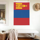 Mongolia Mongolian Flag Garden Yard House 2x3 ft Flags Double Sided Print Banner Indoor Outdoor Party Home Decorations for Boat Dorm House Balcony by GreenHaven Gardens