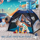 Play Tent for Boys and Girls- Space Shuttle Atlantis with Hubble Dome Tent for Kids Gift- ToddlerPop Up Tent Playhouse for Indoor Imaginative and Physical Play- 47" x 47" x 43 " by TinyTreasures Baby Boutique