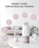 Portable Baby Bottle Warmer for Travel, Portable Milk Warmer with Fast Heating & Long Battery Life, Instant Breast Milk, Formula/Water Warmer with 12 Ounces Big Capacity, Baby Flask for Vehicle by TinyTreasures Baby Boutique