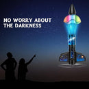 Rocket Launcher for Kids -200 Feet of Flight Altitude, Auto Electric Rocket Toys with Safe Parachute, Outdoor Summer Yard Toys Christmas Birthday Gifts for Boys & Girls Age 6 7 9 10 12 8-13 Years Old by TinyTreasures Baby Boutique