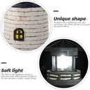 Solar Light Tower Lighthouse Night Light Solar Rotating Lighthouse Outdoor Lighthouse Ornaments Outdoor Solar Lantern Garden Decor Street Light Resin to Rotate by GreenHaven Gardens
