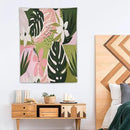 ICMOLYYENLO Tropical Green Plant Tapestry, Green Palm Leaves Natural Landscape Print Wall Tapestry for Bedroom Living Room Dormitory 40x60 Inch by CozyNest Decor